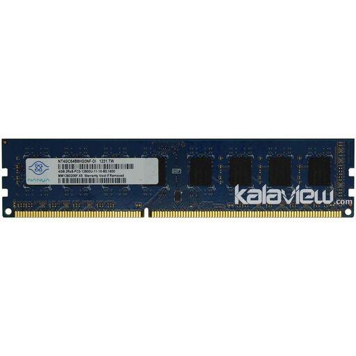 رم کامپیوتر نانیا 4GB مدل DDR3 باس 1600MHZ-12800 تایوان NT4GC64B8HG0NF-DI تایمینگ CL11